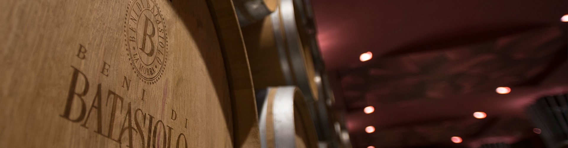 Batasiolo Barolo Wine Barrels stacked together