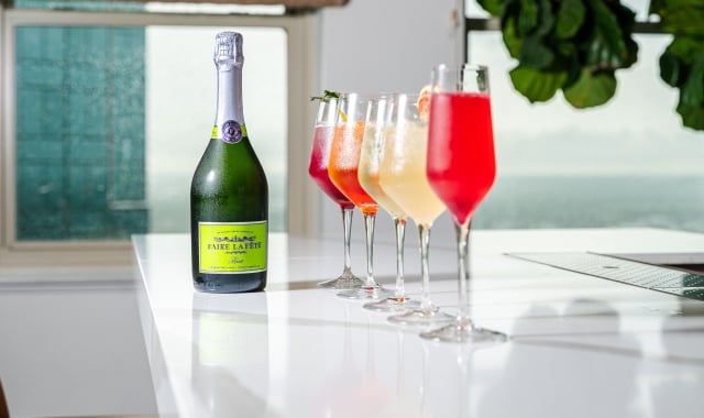 Faire La Fete Spritz's with a bottle of Faire La Fete